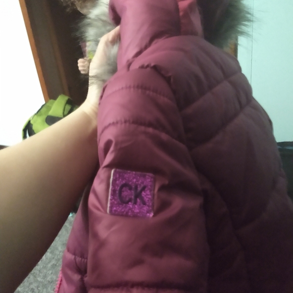 CK baby girls coat 12 months - Picture 4 of 7